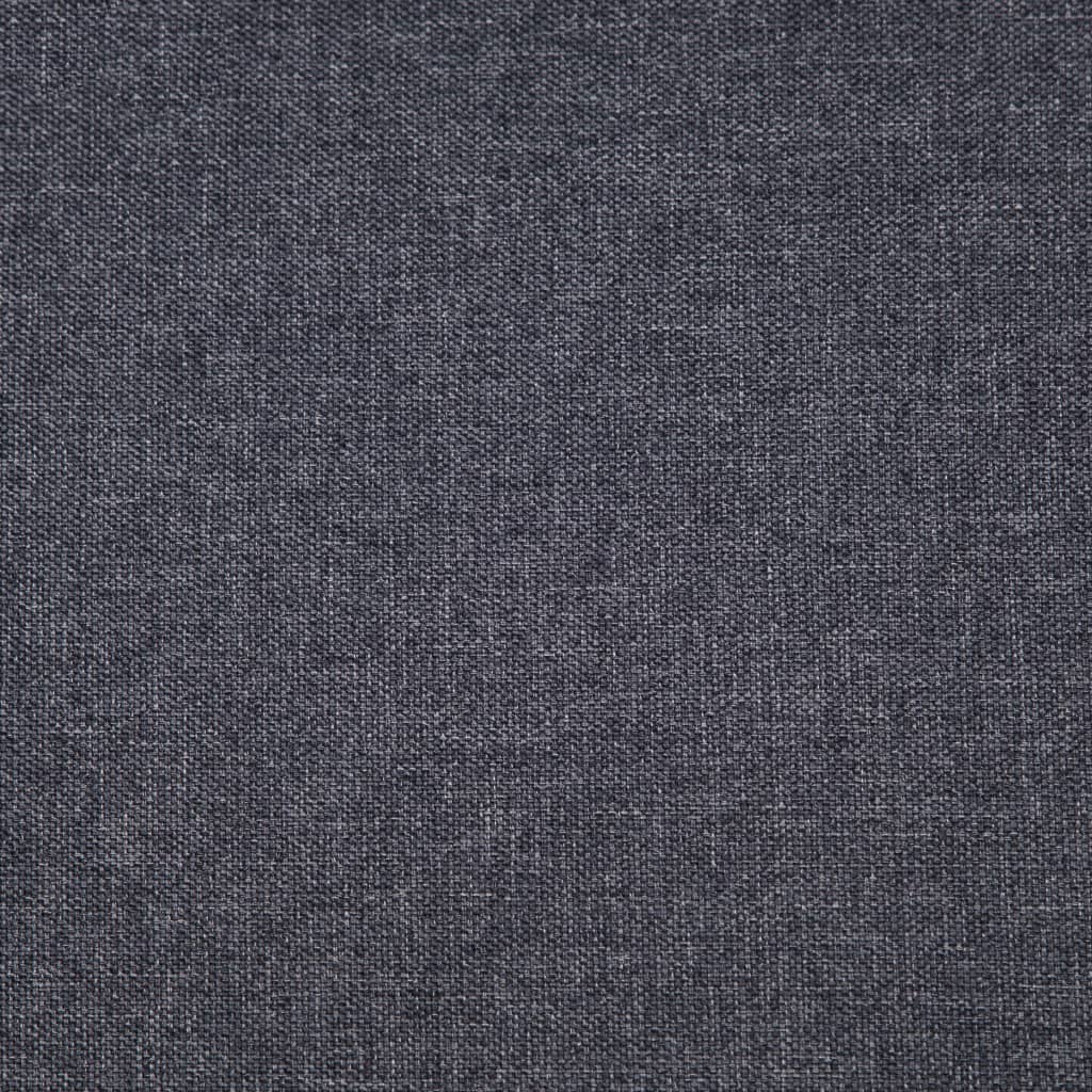 vidaXL Křeslo tmavě šedé textil