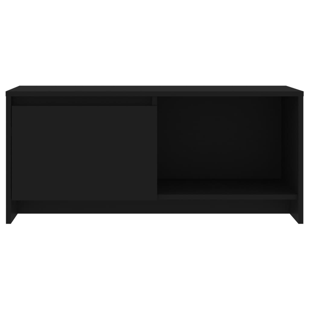 vidaXL TV skříňka černá 90 x 35 x 40 cm dřevotříska