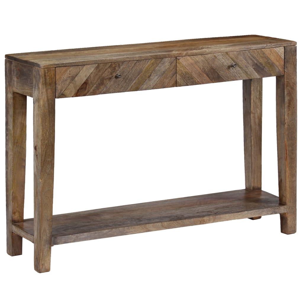 vidaXL Konzolový stolek z mangovníkového dřeva 118 x 30 x 80 cm