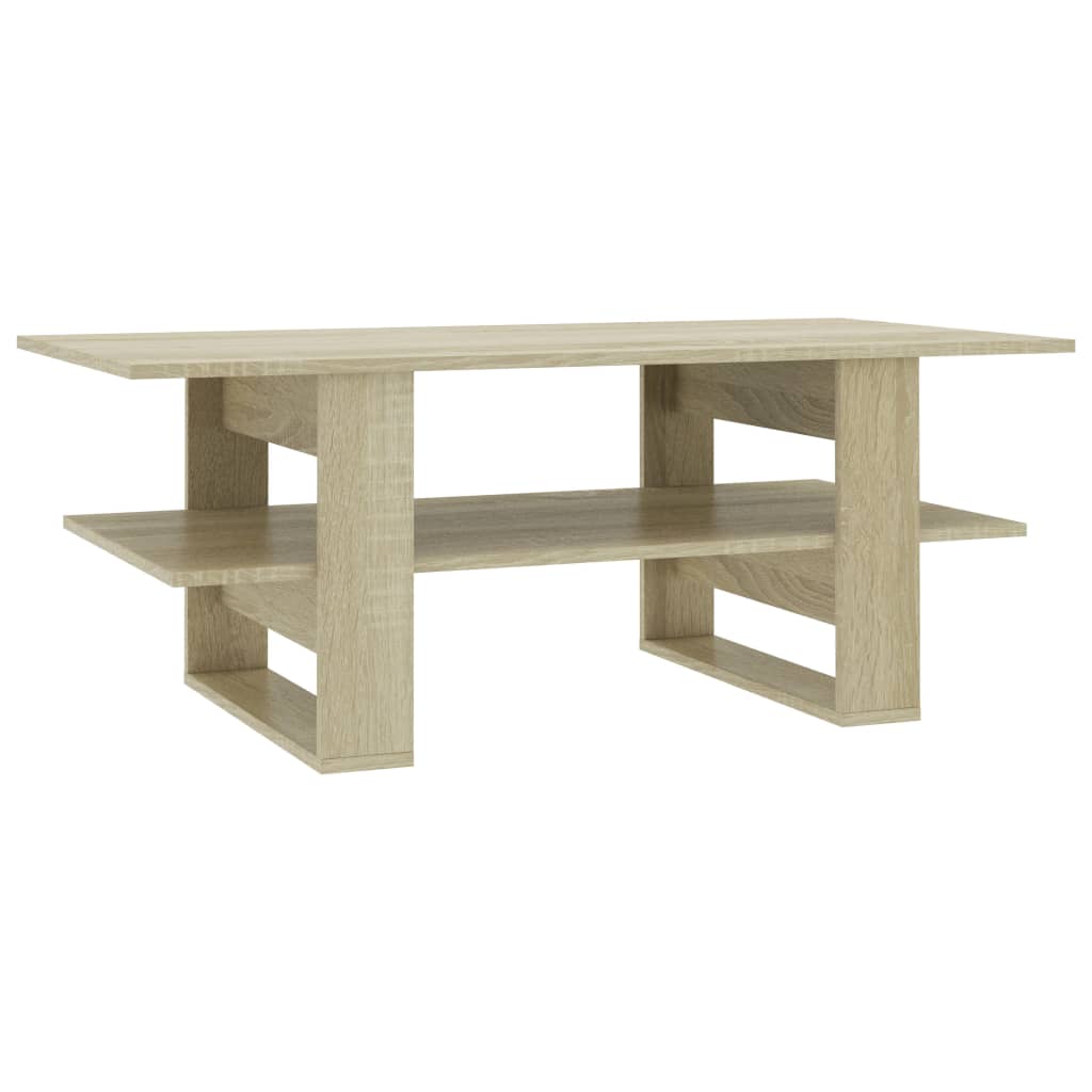 vidaXL Konferenční stolek dub sonoma 110 x 55 x 42 cm dřevotříska