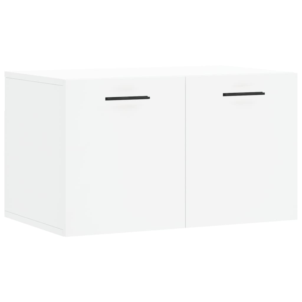 vidaXL Nástěnná skříňka bílá 60 x 36,5 x 35 cm kompozitní dřevo