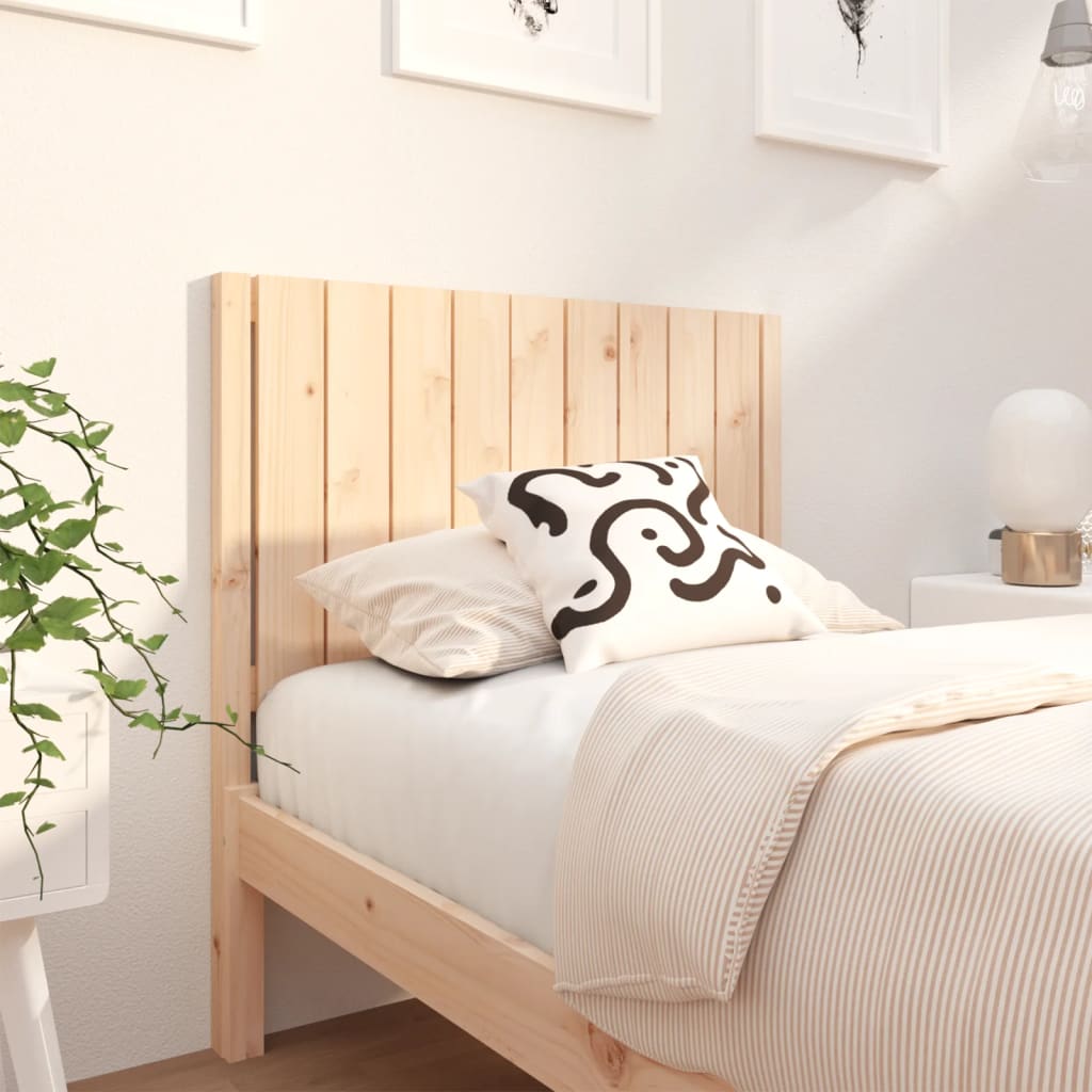vidaXL Čelo postele 95,5 x 4 x 100 cm masivní borovice