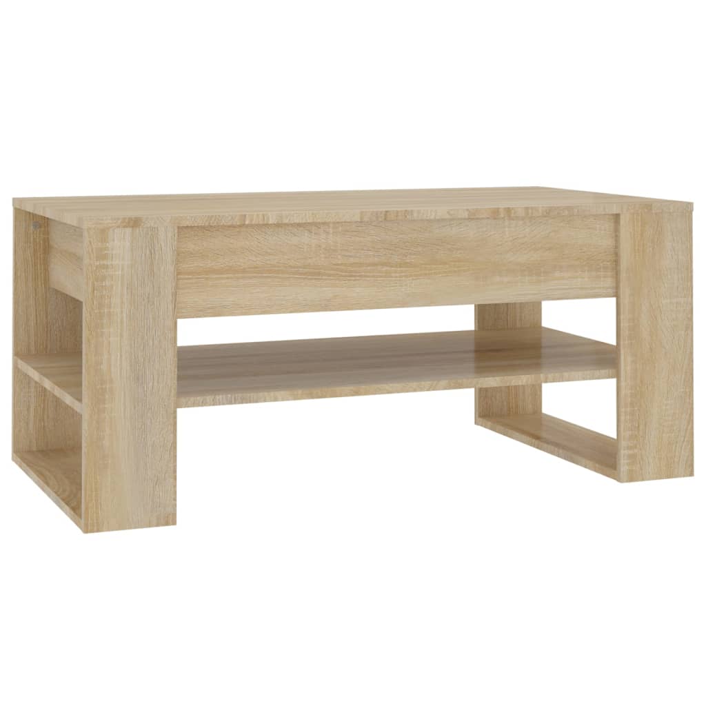 vidaXL Konferenční stolek dub sonoma 102 x 55 x 45 cm kompozitní dřevo