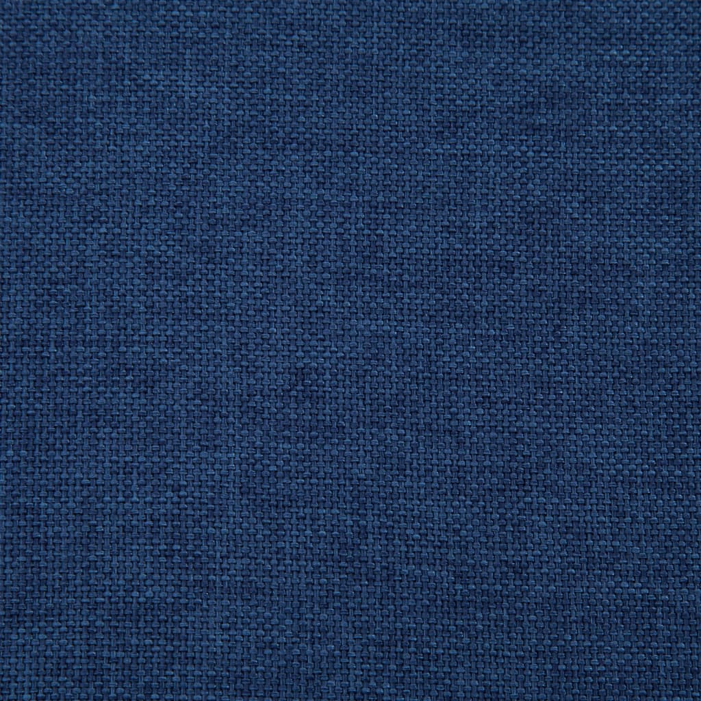 vidaXL Lavice s úložným prostorem 116 cm modrá polyester