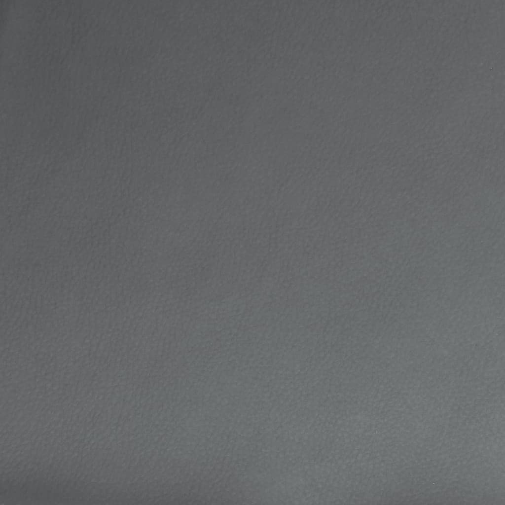 vidaXL Lavice šedá 107 x 80 x 81 cm umělá kůže