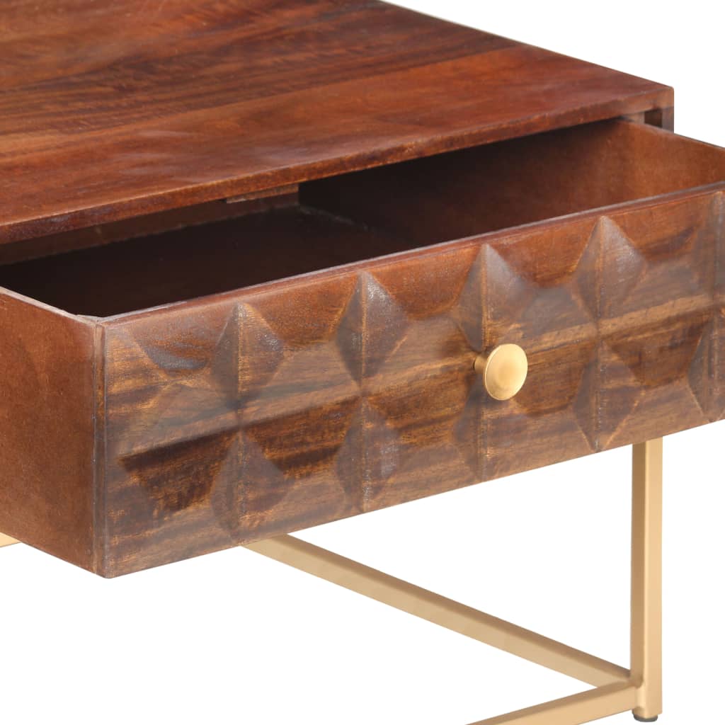 vidaXL Konferenční stolek 112 x 50 x 40 masivní mangovníkové dřevo