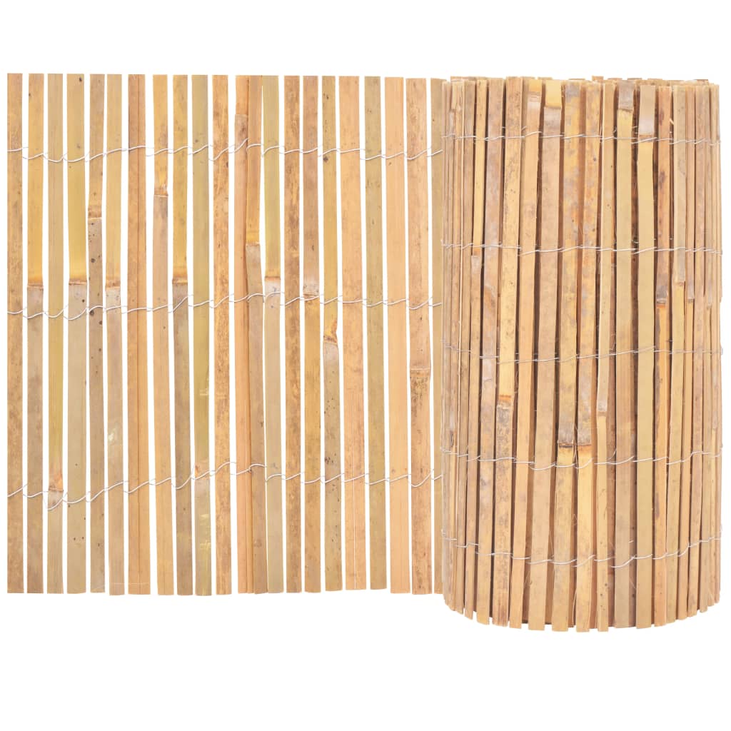 vidaXL Bambusový plot 1 000 x 50 cm