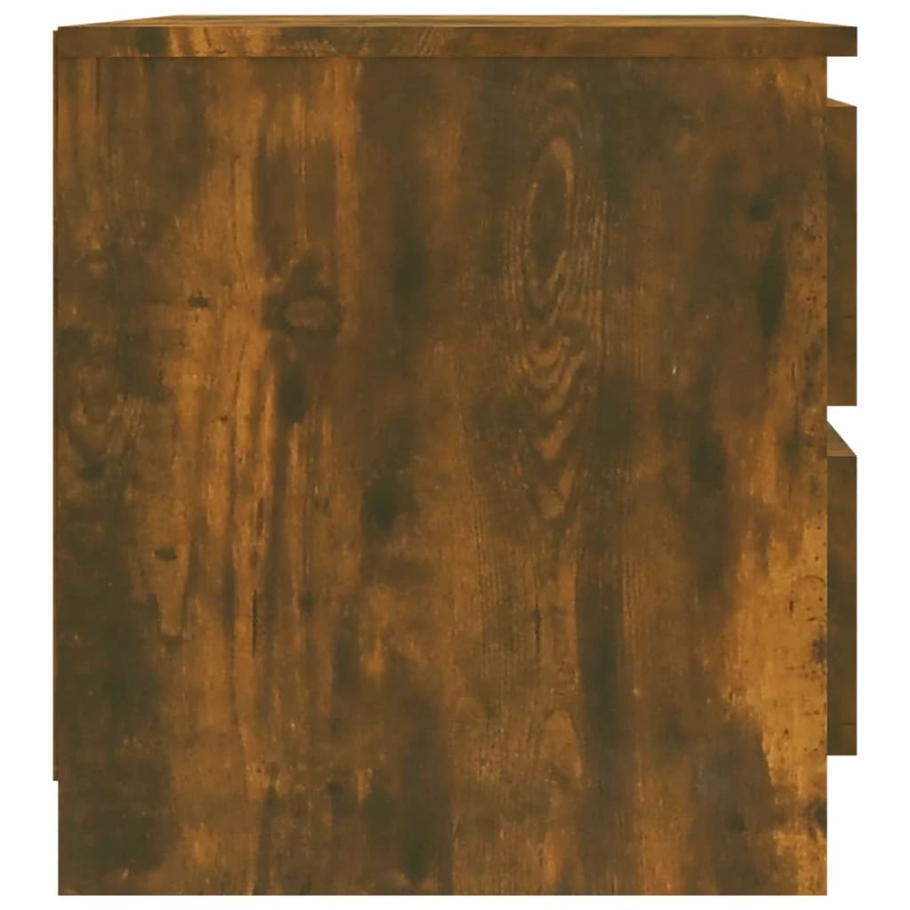 vidaXL Noční stolek kouřový dub 50 x 39 x 43,5 cm kompozitní dřevo