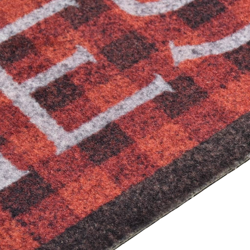 vidaXL Kuchyňský koberec pratelný Rajčata 45 x 150 cm