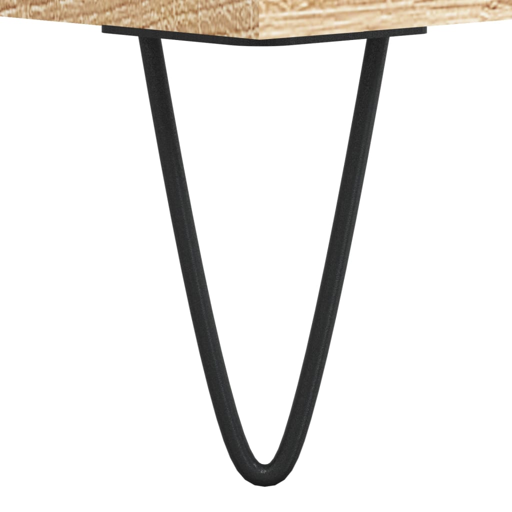 vidaXL Noční stolek dub sonoma 40 x 30 x 50 cm kompozitní dřevo
