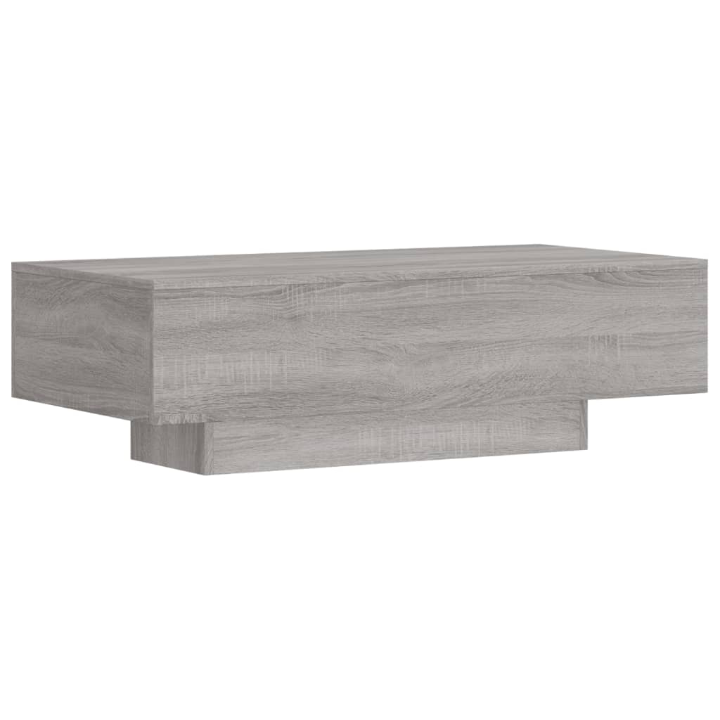 vidaXL Konferenční stolek šedý sonoma 100x49,5x31 cm kompozitní dřevo