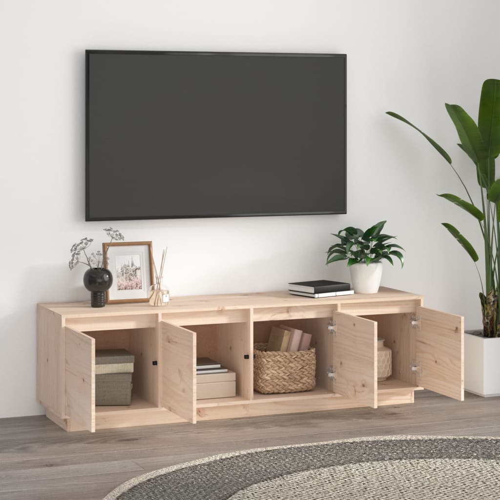vidaXL TV skříňka 156 x 37 x 45 cm masivní borové dřevo