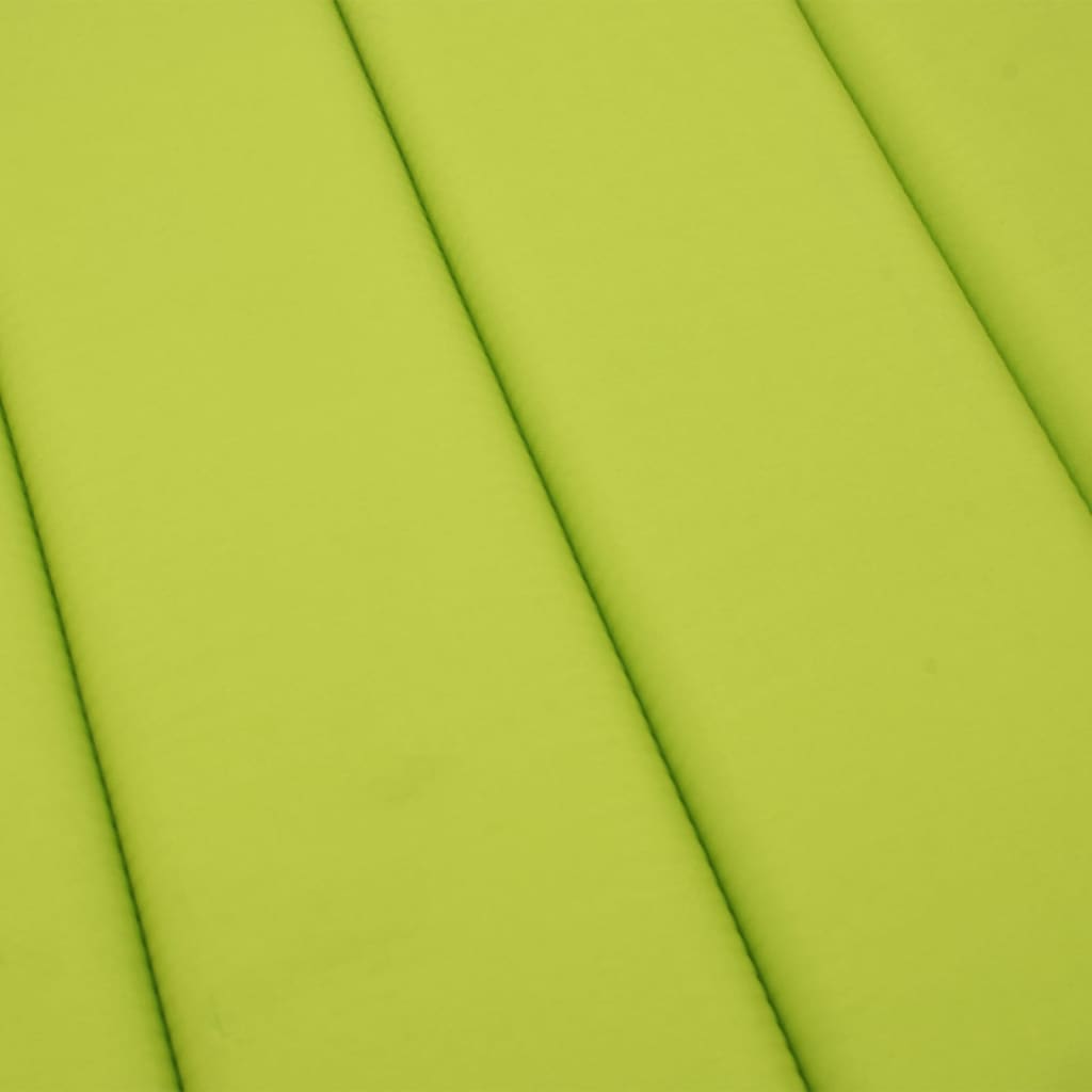 vidaXL Poduška na lehátko jasně zelená 200 x 50 x 3 cm oxfordská látka
