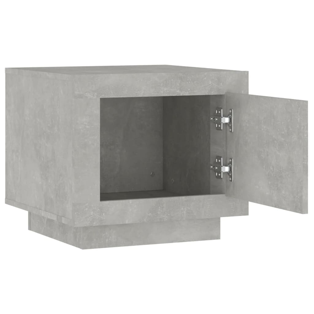 vidaXL Konferenční stolek betonově šedý 51x50x45 cm kompozitní dřevo