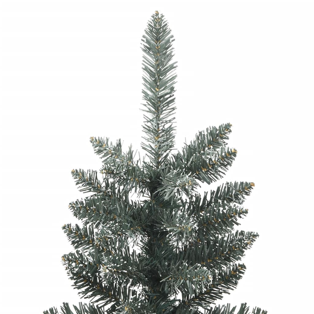vidaXL Umělý úzký vánoční stromek se stojanem zelený 150 cm PVC