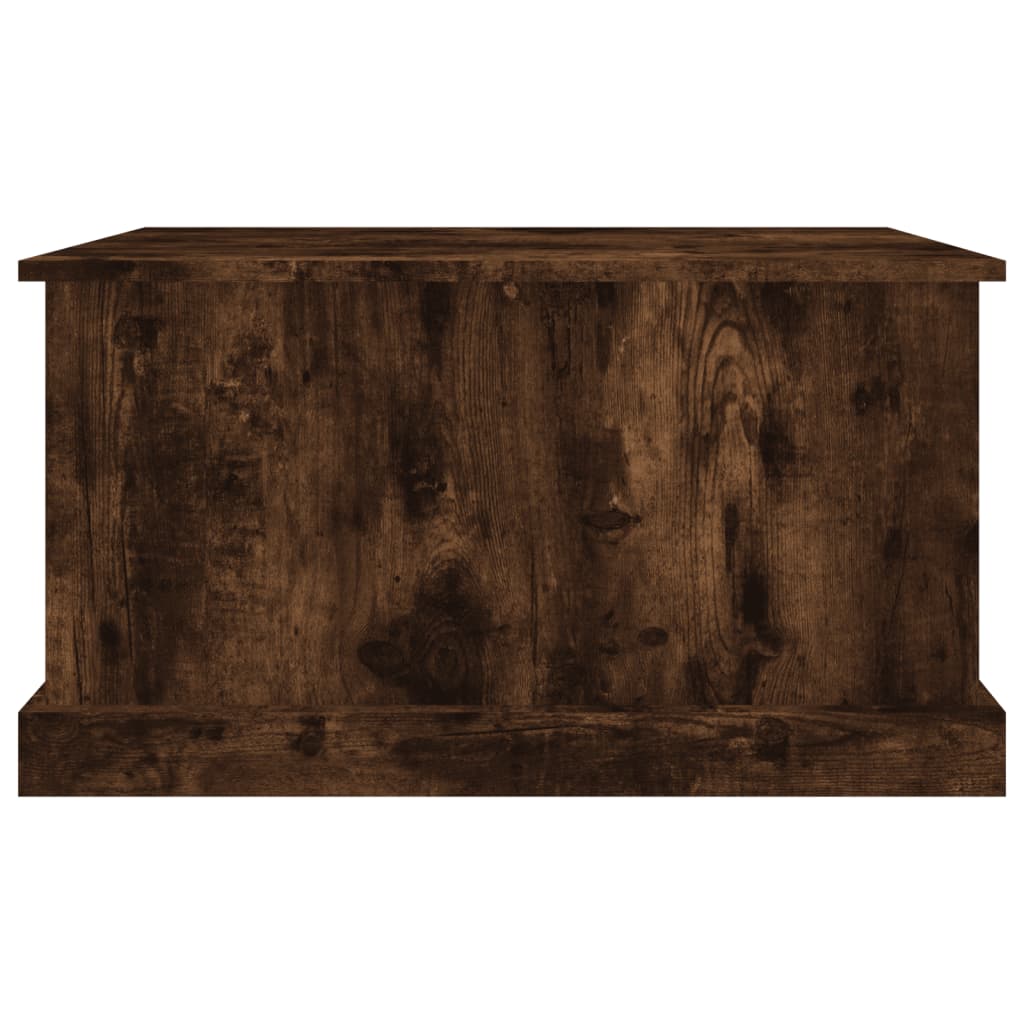vidaXL Úložný box kouřový dub 70 x 40 x 38 cm kompozitní dřevo