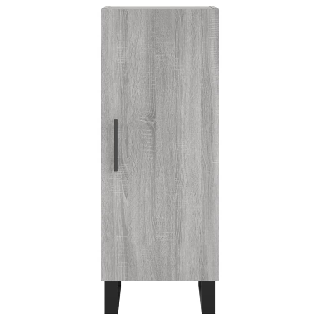 vidaXL Skříň highboard šedá sonoma 34,5 x 34 x 180 cm kompozitní dřevo