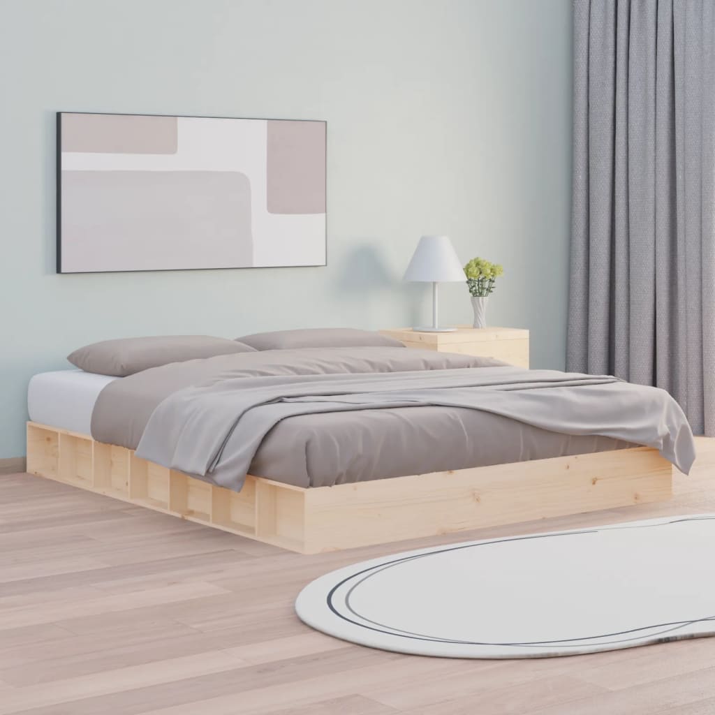 vidaXL Rám postele 120 x 200 cm masivní dřevo