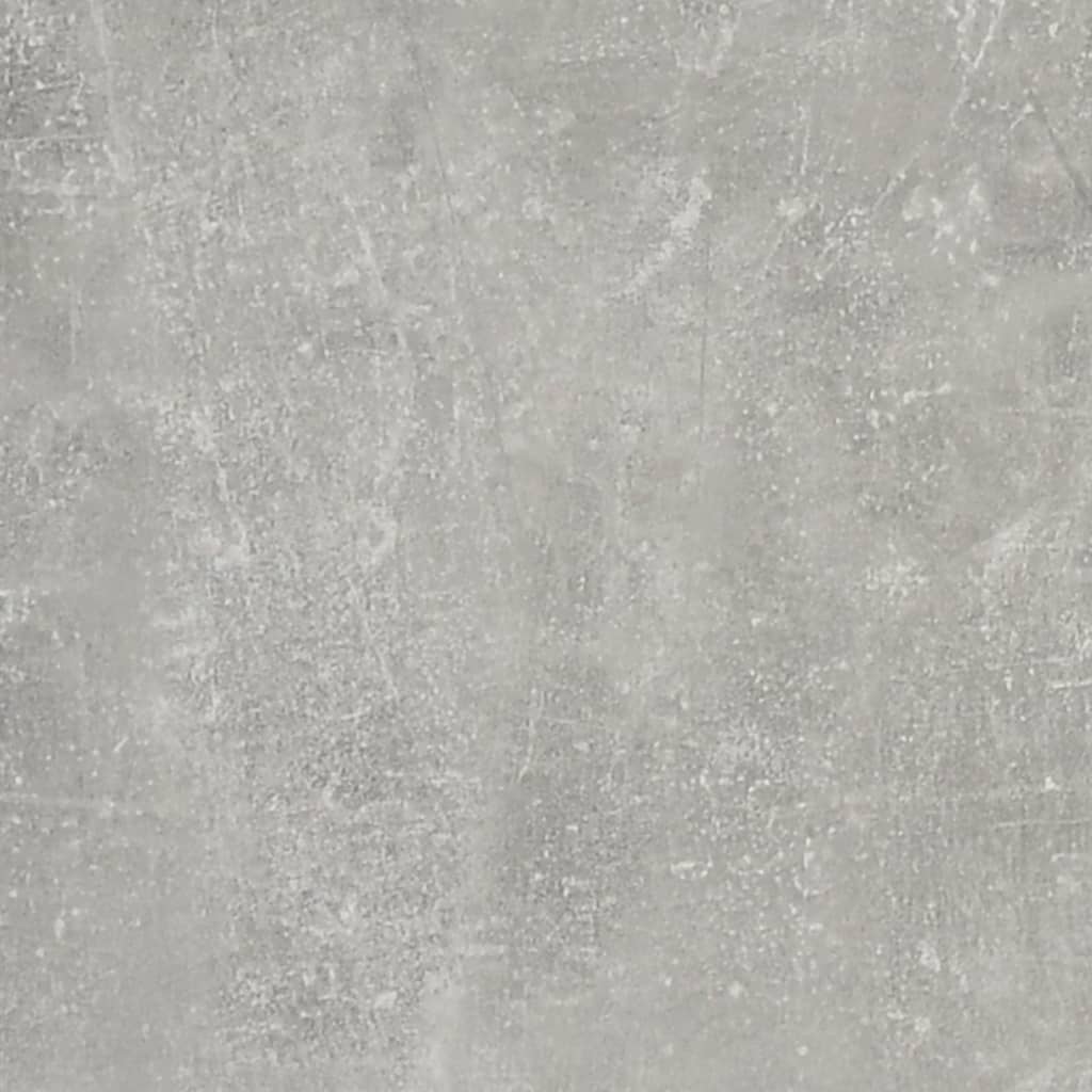 vidaXL 3dílná sada koupelnového nábytku betonově šedá