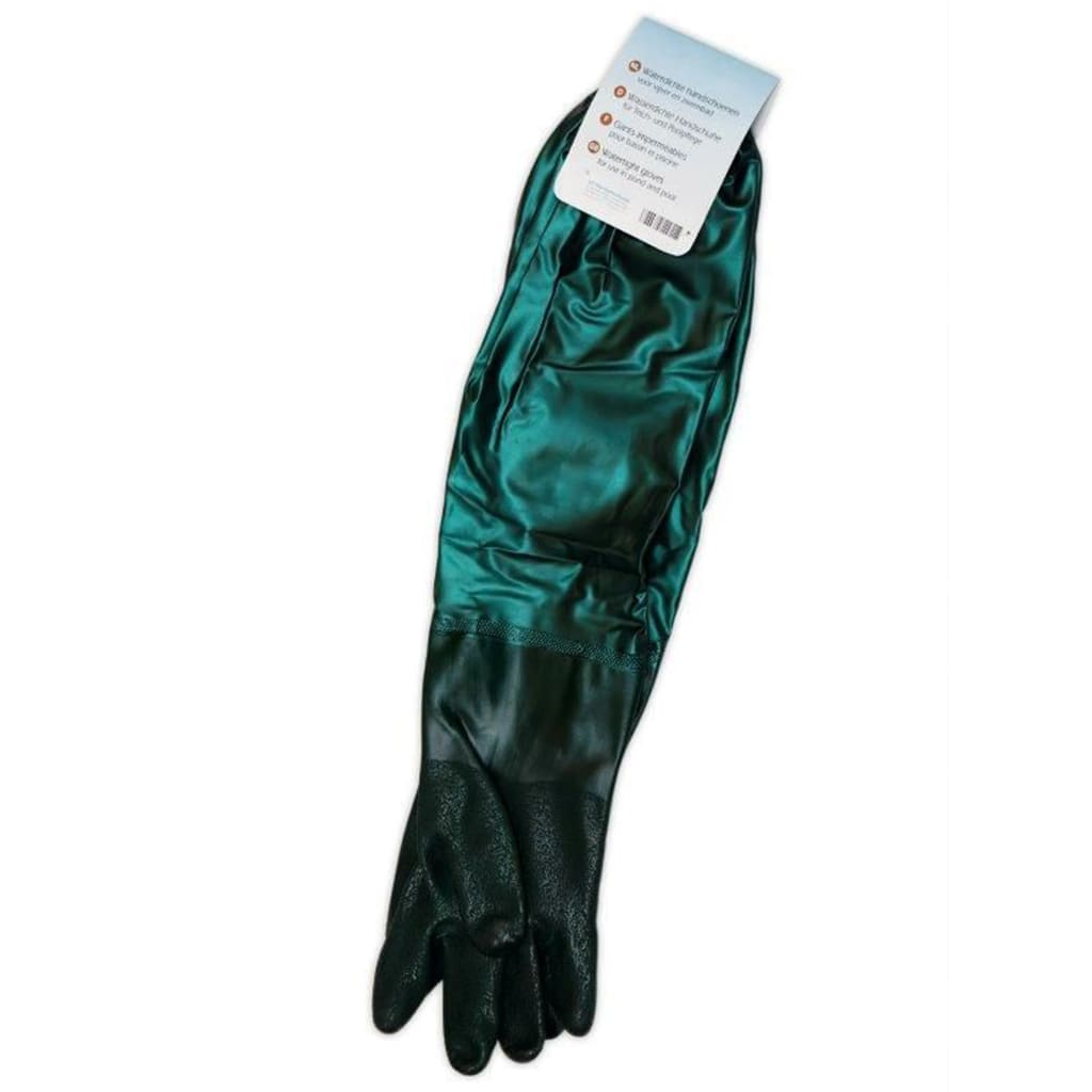 Velda (VT) Dlouhé rukavice pro práci v jezírku XL 60 cm zelené