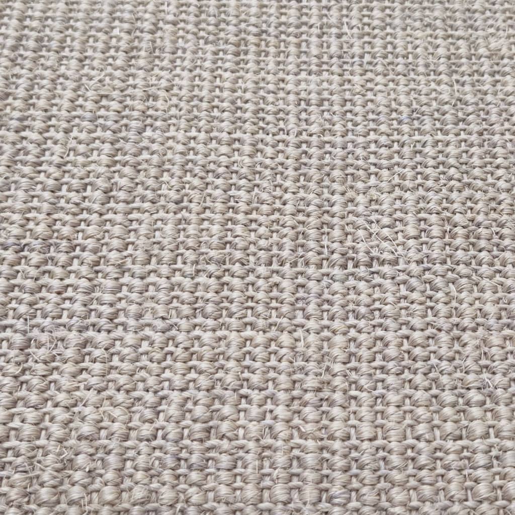 vidaXL Sisalový koberec pro škrabací sloupek pískový 66 x 250 cm