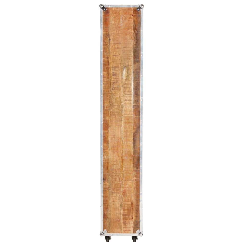 vidaXL Knihovna 56 x 28 x 163 cm masivní hrubé mangovníkové dřevo