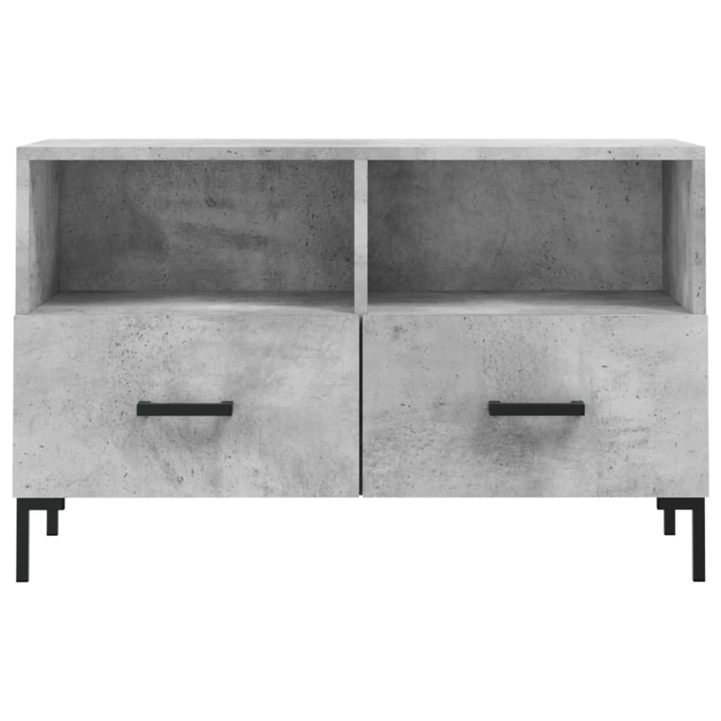 vidaXL TV skříňka betonově šedá 80 x 36 x 50 cm kompozitní dřevo