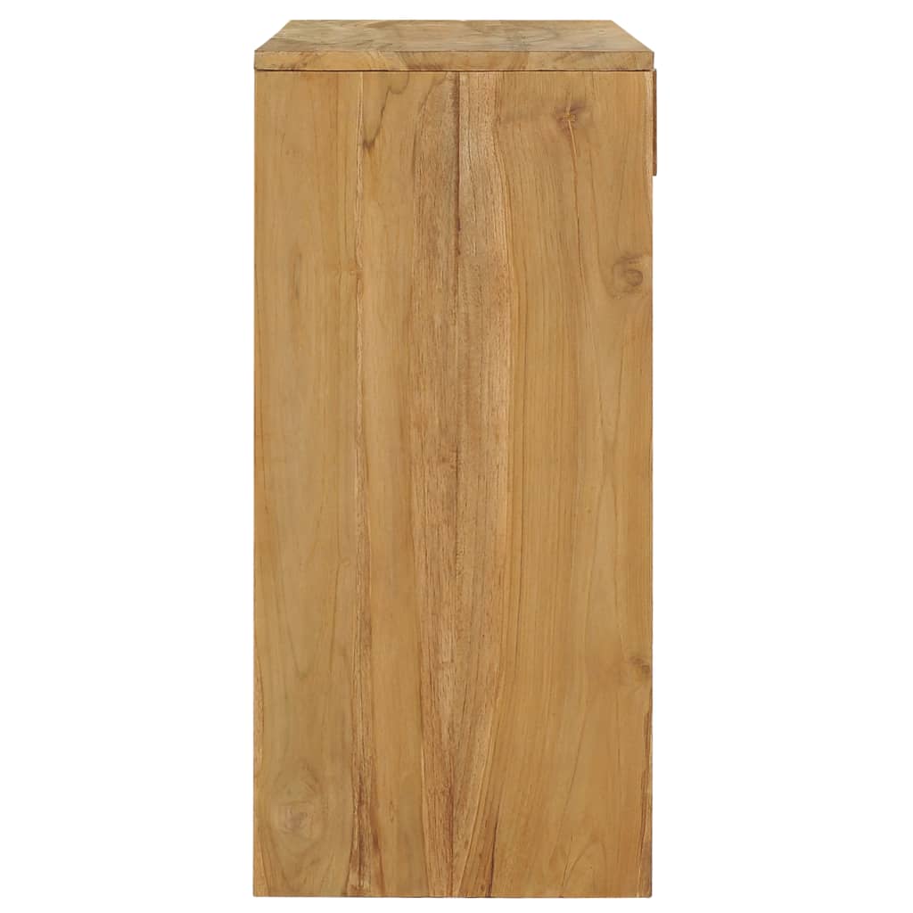 vidaXL Konzolový stolek 100 x 35 x 75 cm masivní teakové dřevo