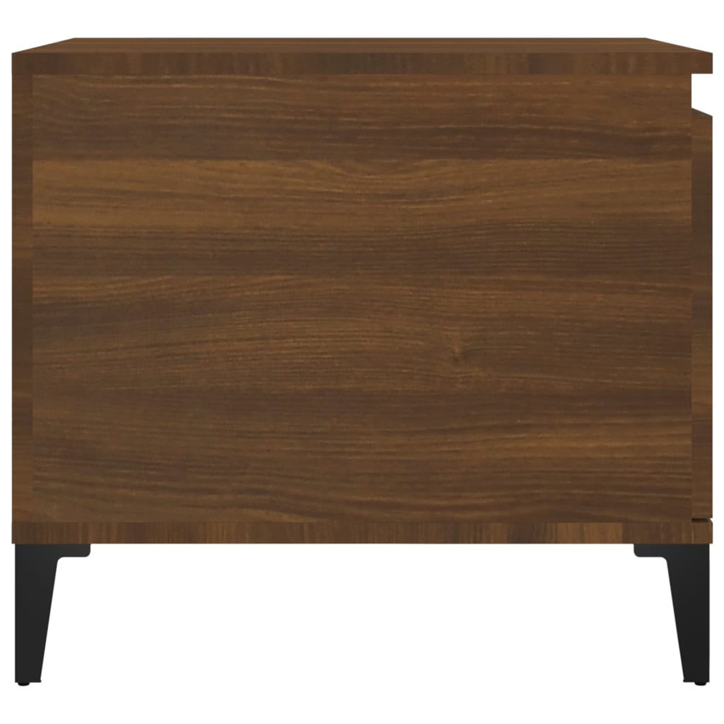 vidaXL Konferenční stolek hnědý dub 100x50x45 cm kompozitní dřevo