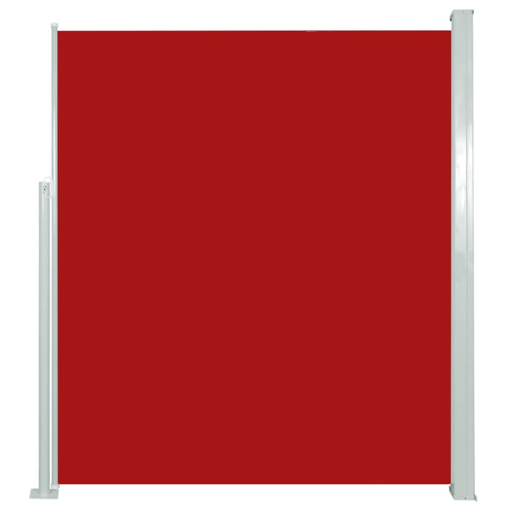 vidaXL Boční markýza na terasu 180 x 300 cm červená