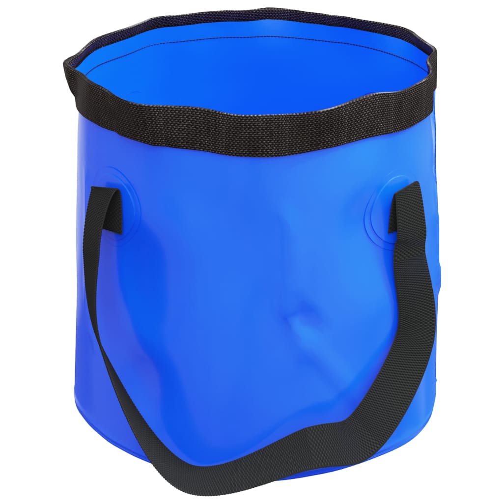 vidaXL Skládací kbelíky 2 ks modré 20 l PVC