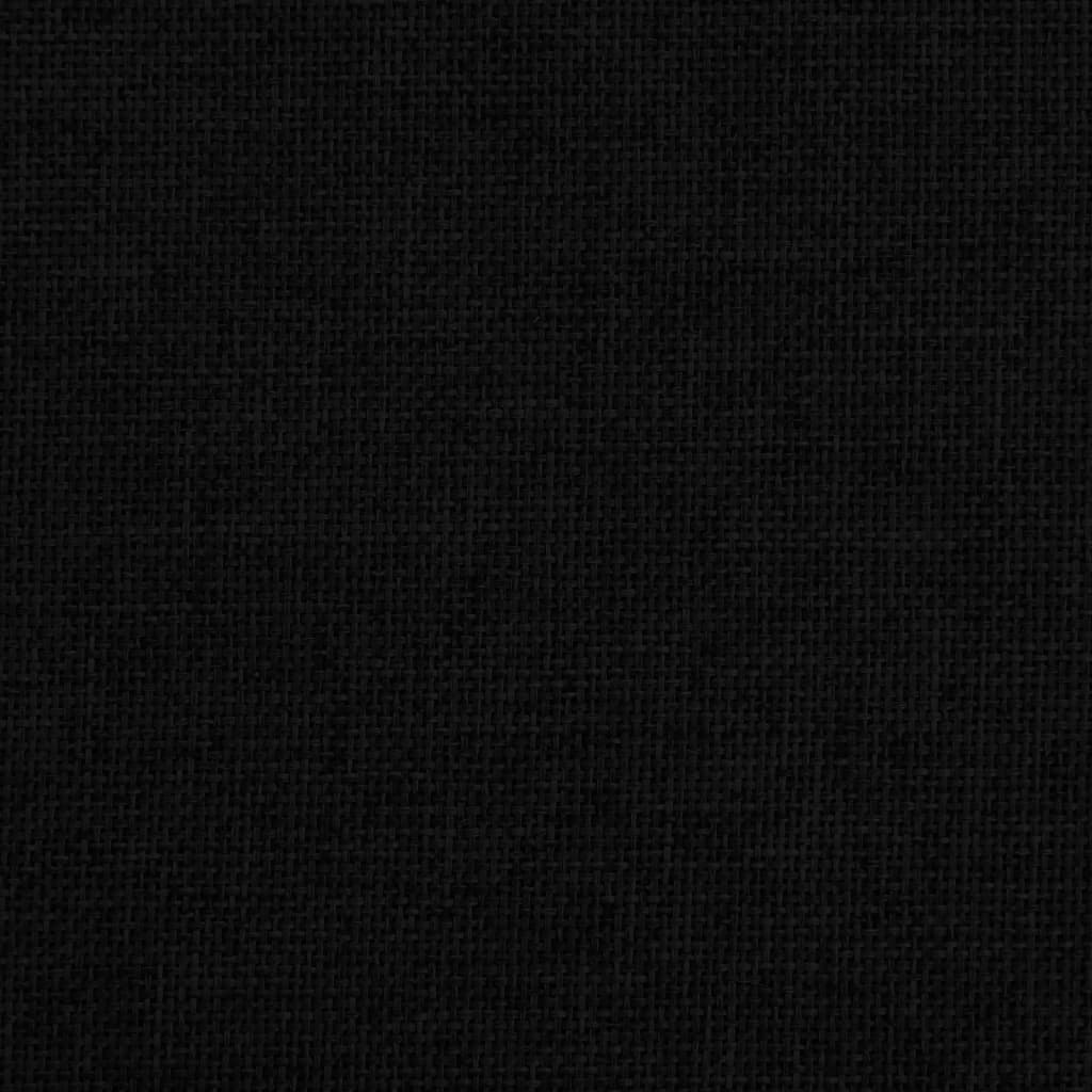 vidaXL Dětská pohovka černá 70 x 45 x 30 cm textil