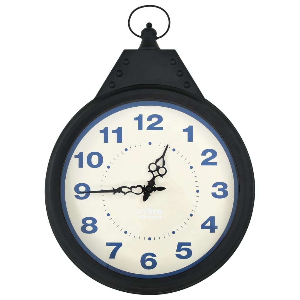 vidaXL Nástěnné hodiny vintage 40 cm