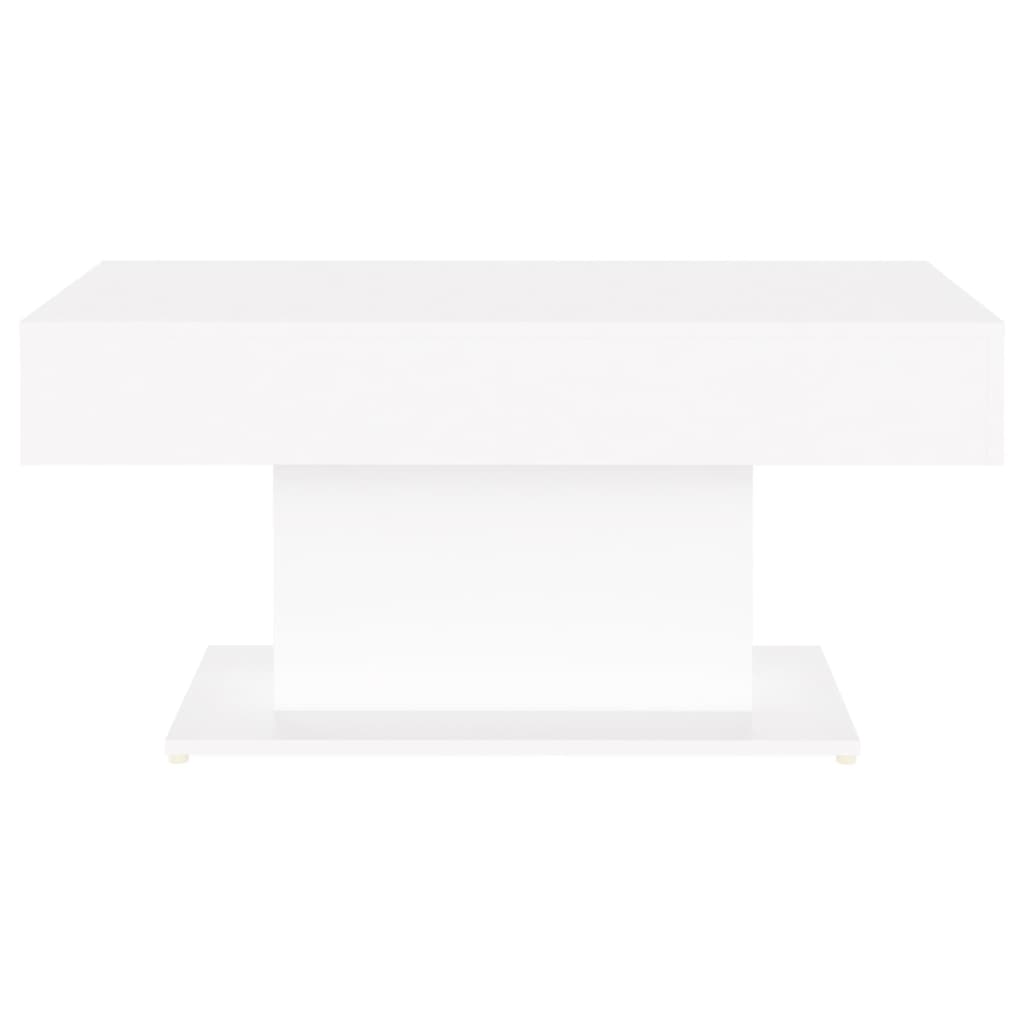 vidaXL Konferenční stolek bílý 96 x 50 x 45 cm dřevotříska