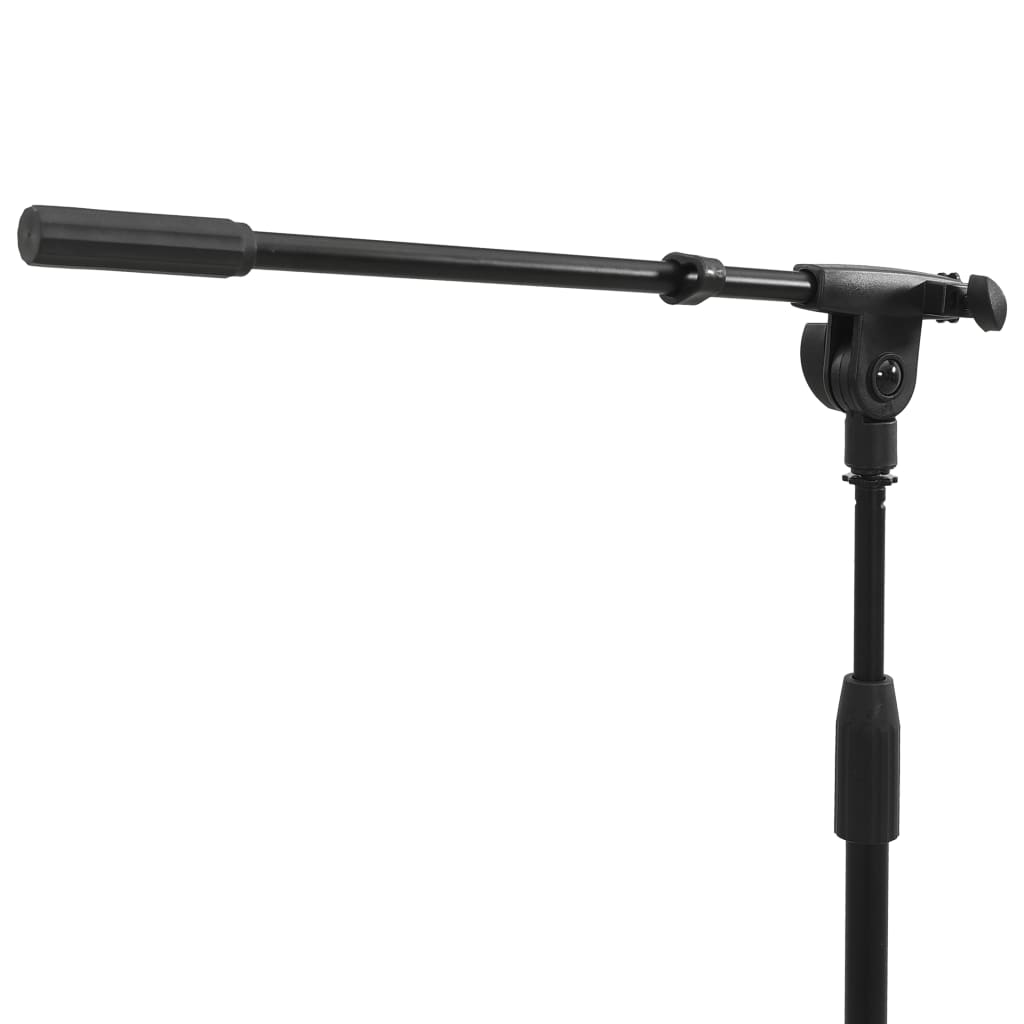 vidaXL Stojan na klávesnici s držákem na mikrofon a notovým stojanem