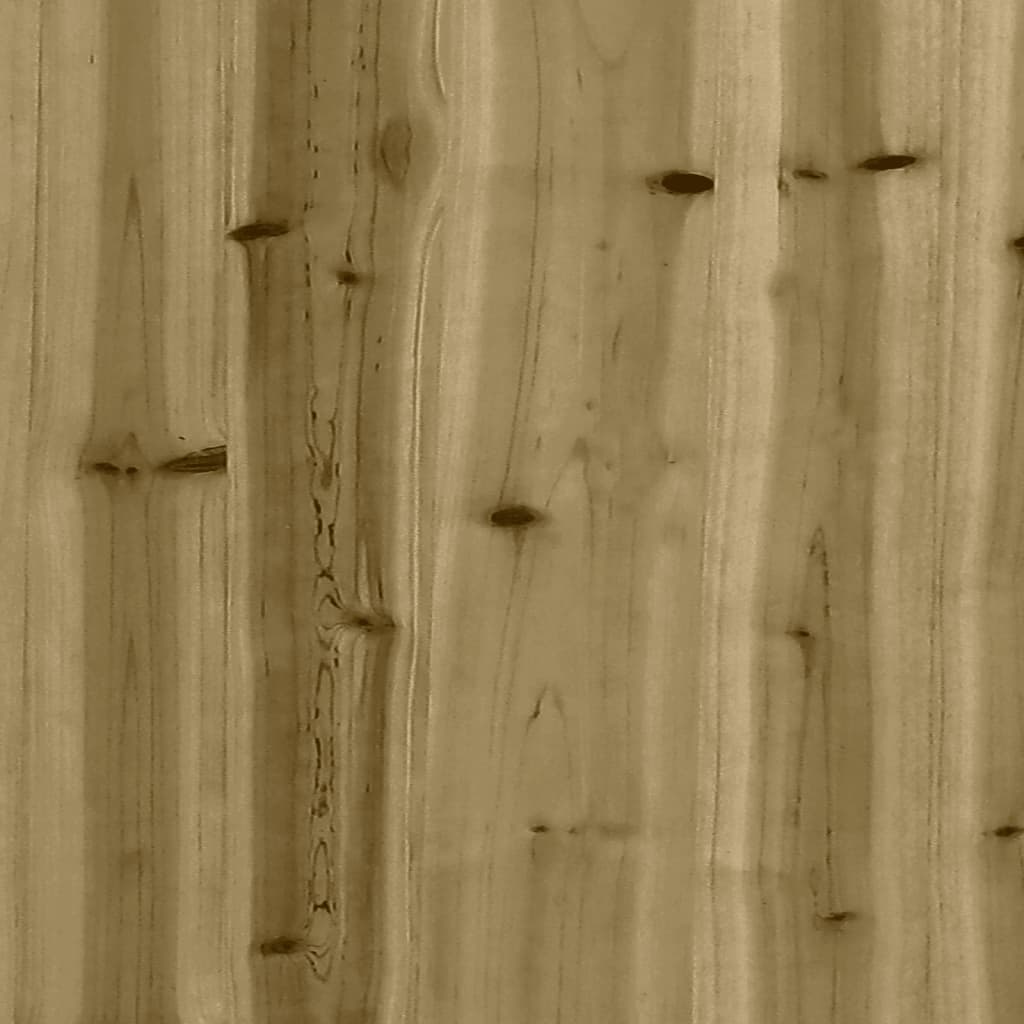 vidaXL Zahradní podnožka 62 x 31,5 x 52 cm impregnovaná borovice