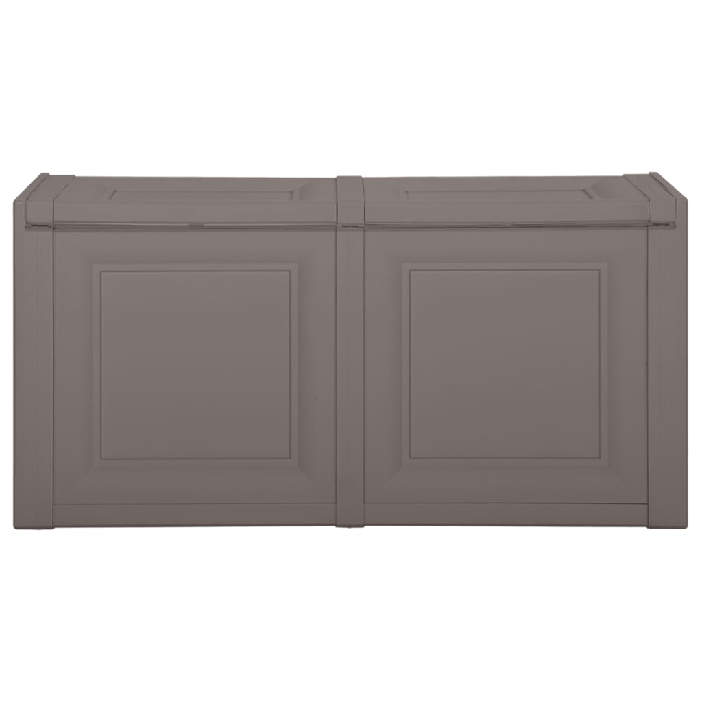 vidaXL Box na podušky šedý 86 x 40 x 42 cm 85 l
