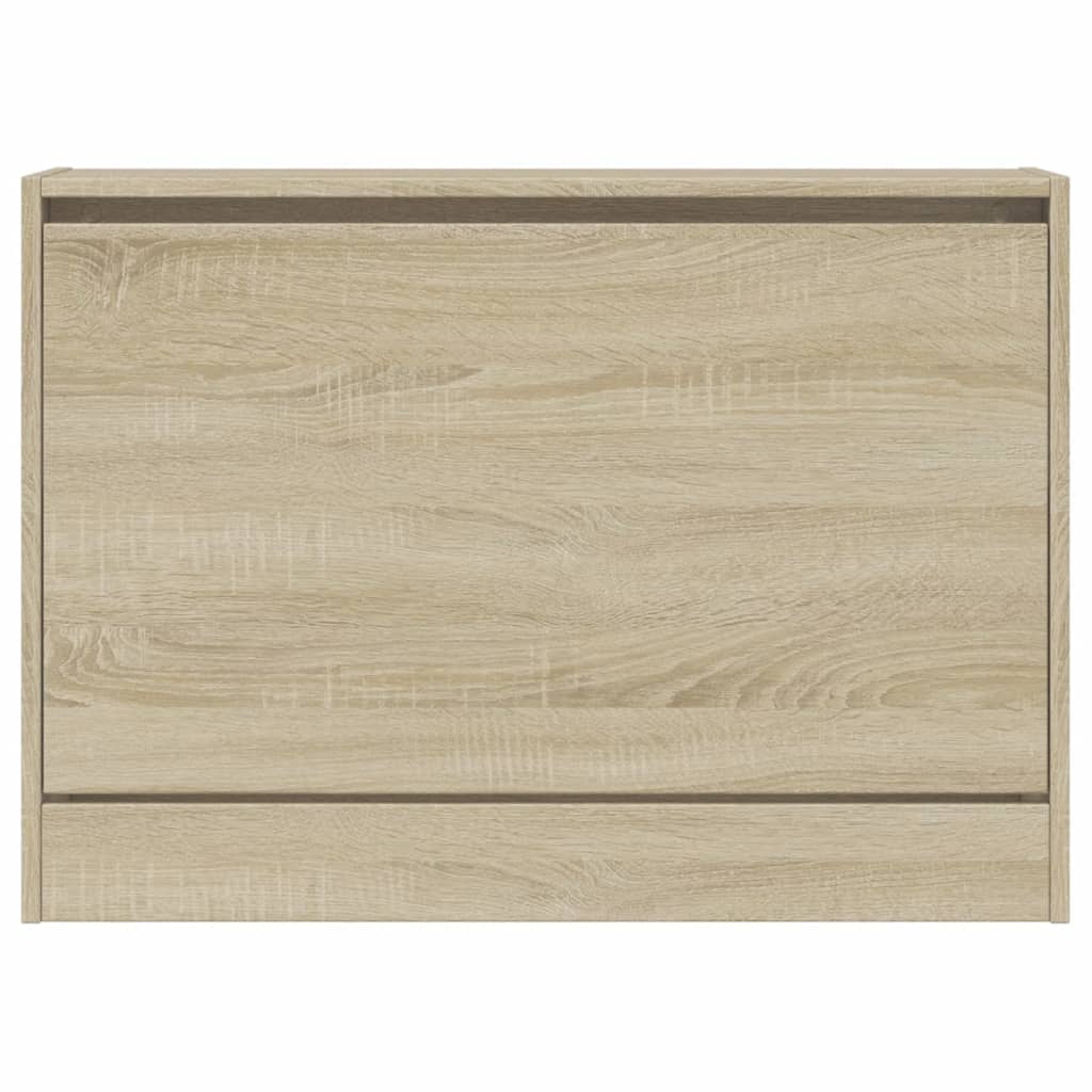 vidaXL Botník dub sonoma 80 x 21 x 57 cm kompozitní dřevo