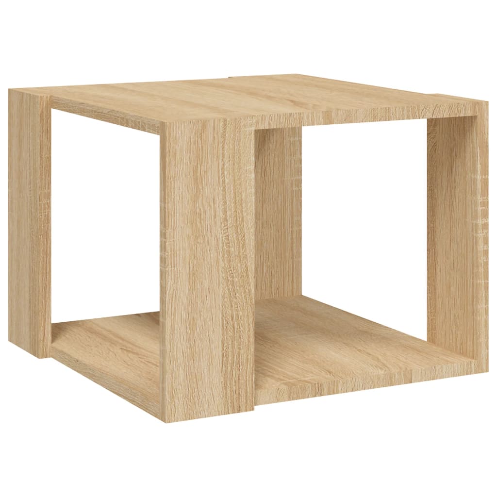 vidaXL Konferenční stolek dub sonoma 40 x 40 x 30 cm kompozitní dřevo