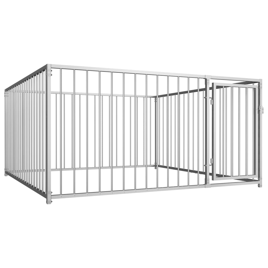 vidaXL Venkovní psí kotec 200 x 200 x 100 cm