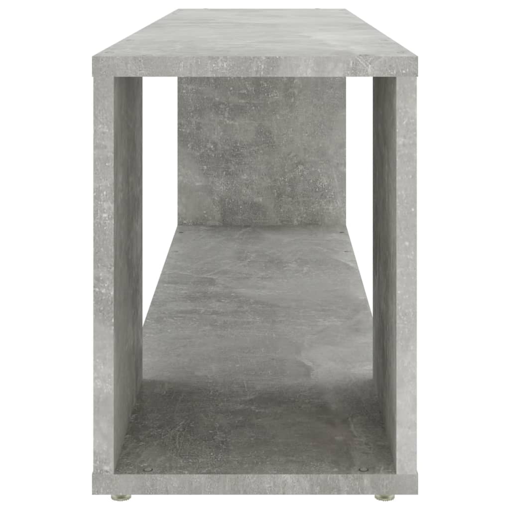 vidaXL TV stolek betonově šedý 100 x 24 x 32 cm dřevotříska