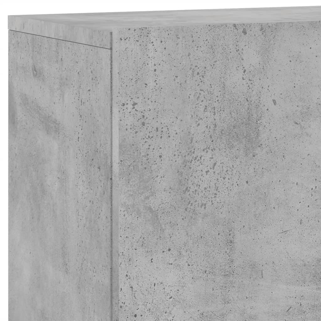 vidaXL 6dílná obývací stěna betonově šedá kompozitní dřevo