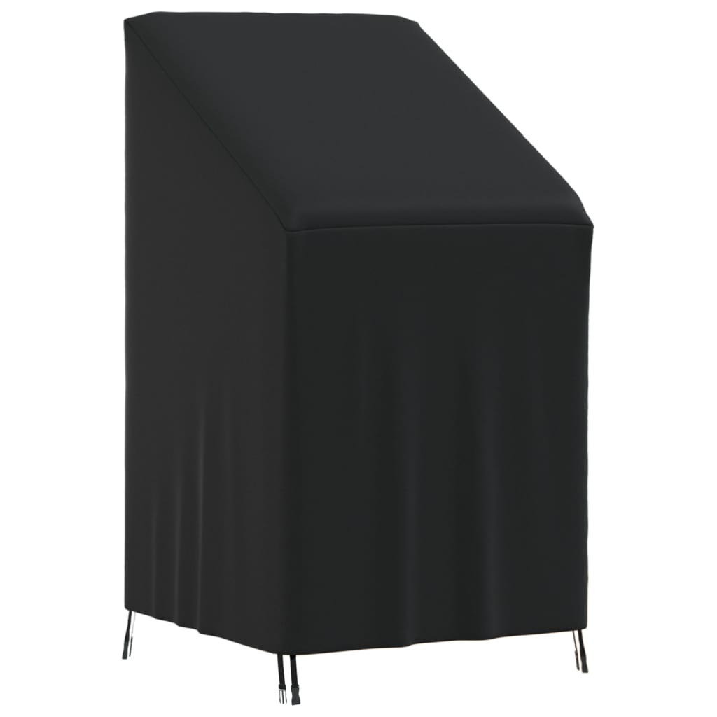 vidaXL Plachta na zahradní židli černá 70 x 70 x 85/125 cm 420D oxford