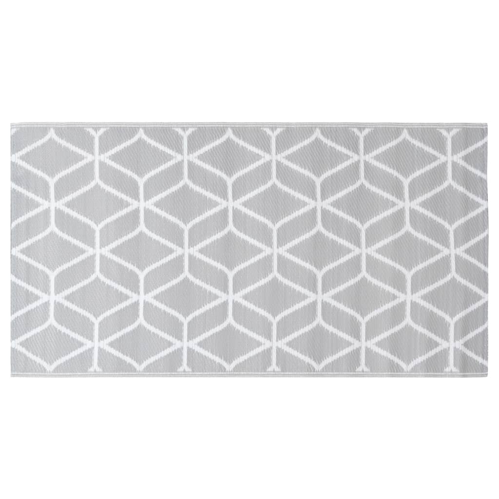 vidaXL Venkovní koberec šedý 160 x 230 cm PP