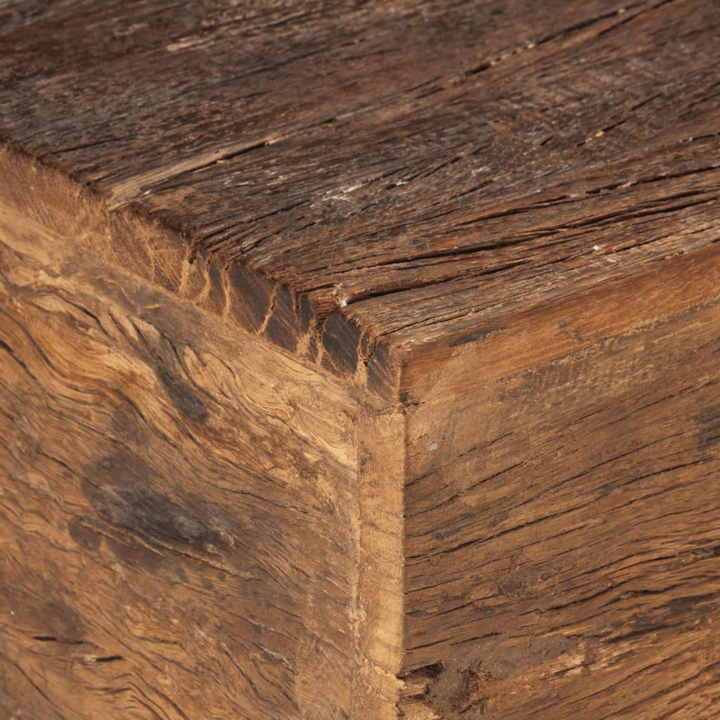 vidaXL Lavice 110 cm masivní recyklované dřevo