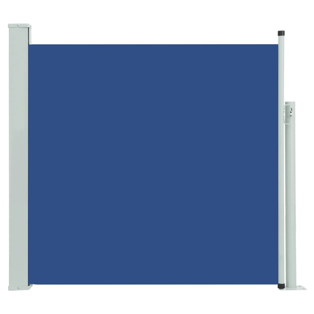 vidaXL Zatahovací boční markýza 170 x 300 cm modrá