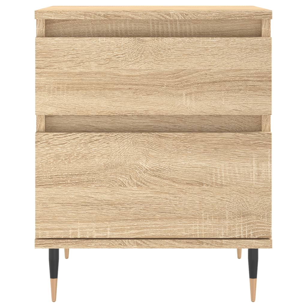 vidaXL Noční stolek dub sonoma 40 x 35 x 50 cm kompozitní dřevo