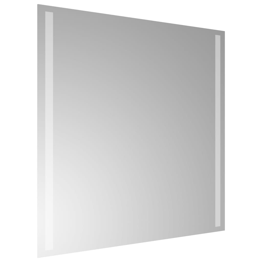 vidaXL Koupelnové zrcadlo s LED osvětlením 60 x 60 cm