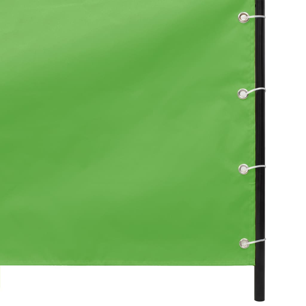 vidaXL Balkonová zástěna světle zelená 120 x 240 cm oxfordská látka