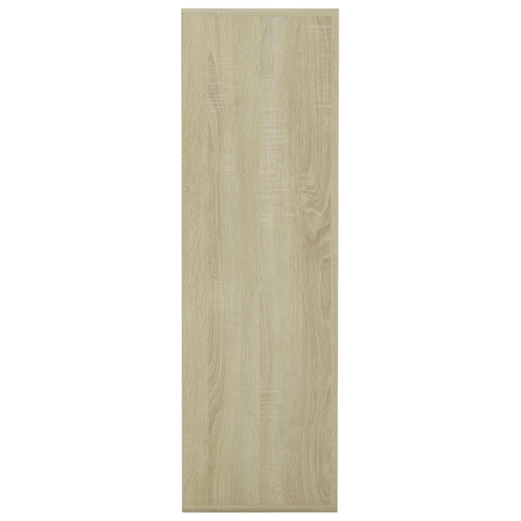 vidaXL Knihovna bílá a dub sonoma 98 x 29 x 97,5 cm kompozitní dřevo